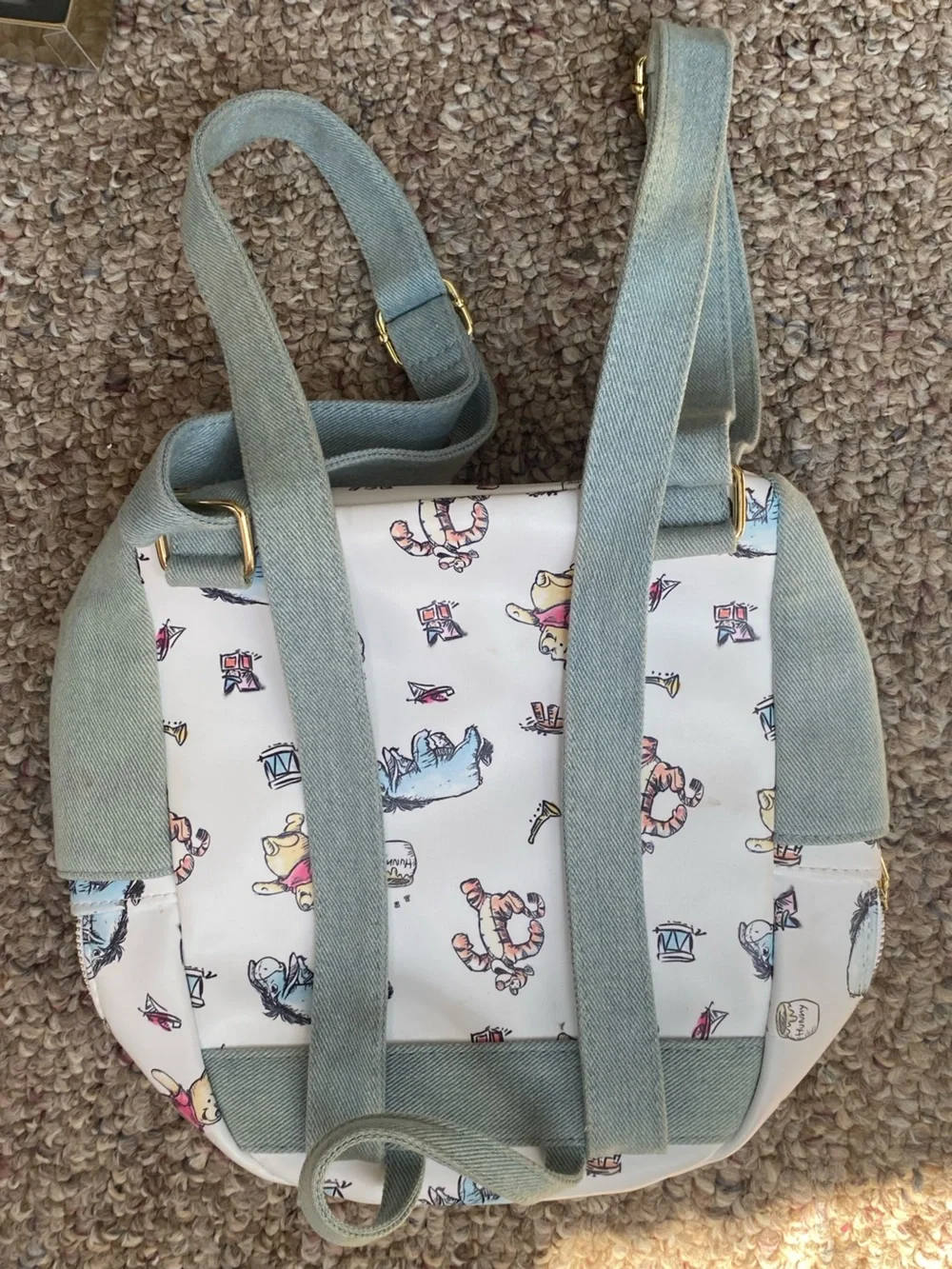 Disney Loungefly Winnie the Pooh and Friends Classic Mini Backpack